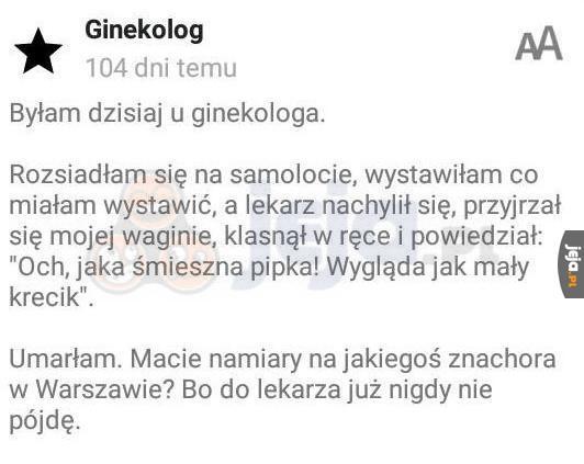 Wizyta u ginekologa