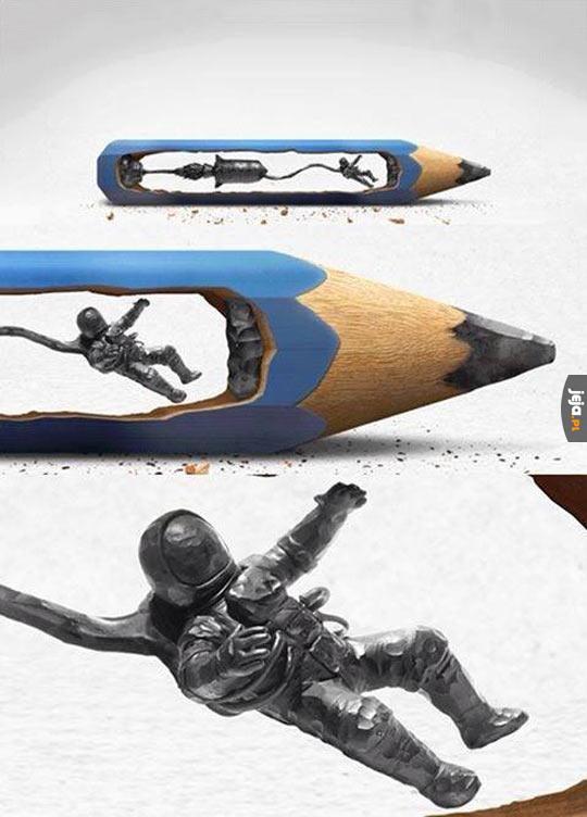 Rzeźba w ołówku