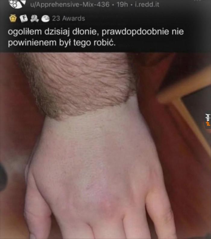 Wyciągasz prawidłowe wnioski bracie