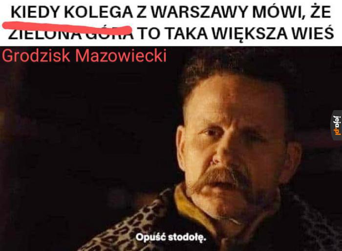 Przez długi czas mieszkałem we wiosce pod Grodziskiem