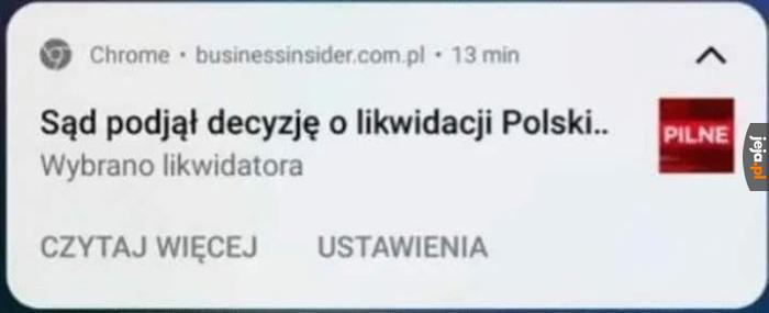 W końcu