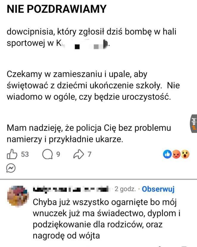 Każda okazja jest dobra, żeby pochwalić się wnusiem