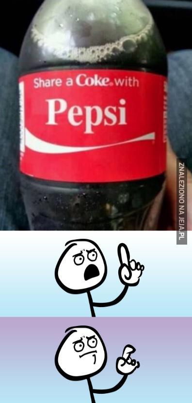 Nie ma Coli, może być Pepsi?