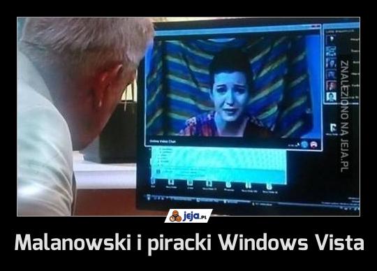 Malanowski i piracki Windows Vista