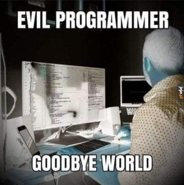 Print "hello world"