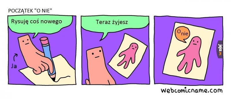 Początek "O nie"