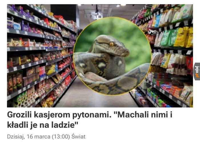 Tutył napada na sklep