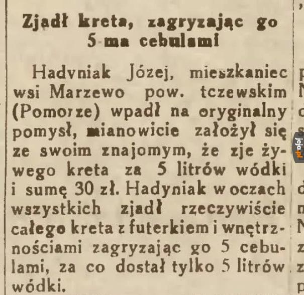 Kiedyś ludzie nie potrzebowali internetu żeby robić shitpost
