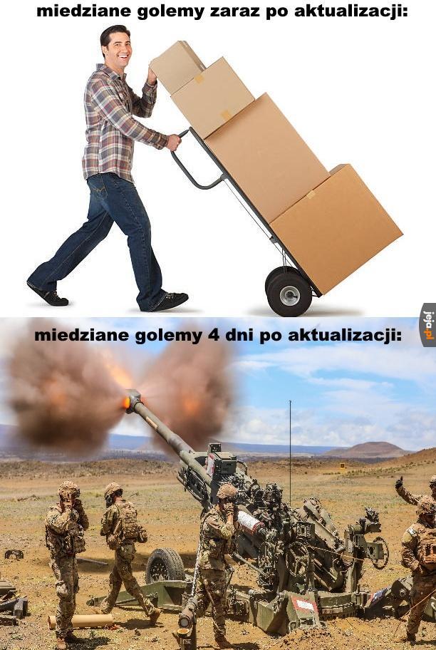 Tymi rudymi kurduplami da się obsadzić artylerię