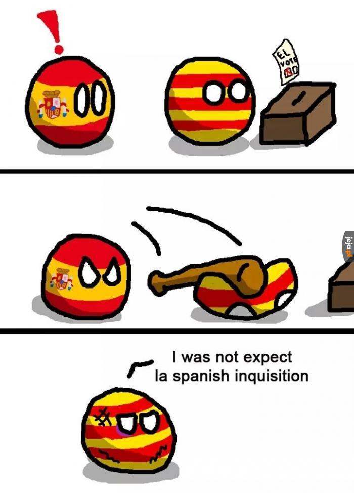 Nikt się nie spodziewał hiszpańskiej inkwizycji