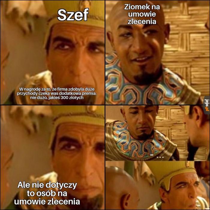 Jak zwykle, uj ci w oko