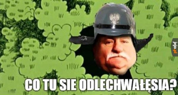 Losowy obrazek z Wałęsą