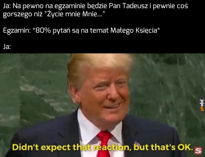Może i niesprawiedliwe, ale nie narzekam