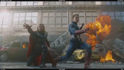 Nieudana scena z Avengersów