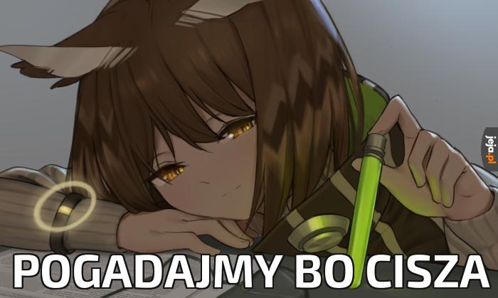 Pogadajmy bo cisza