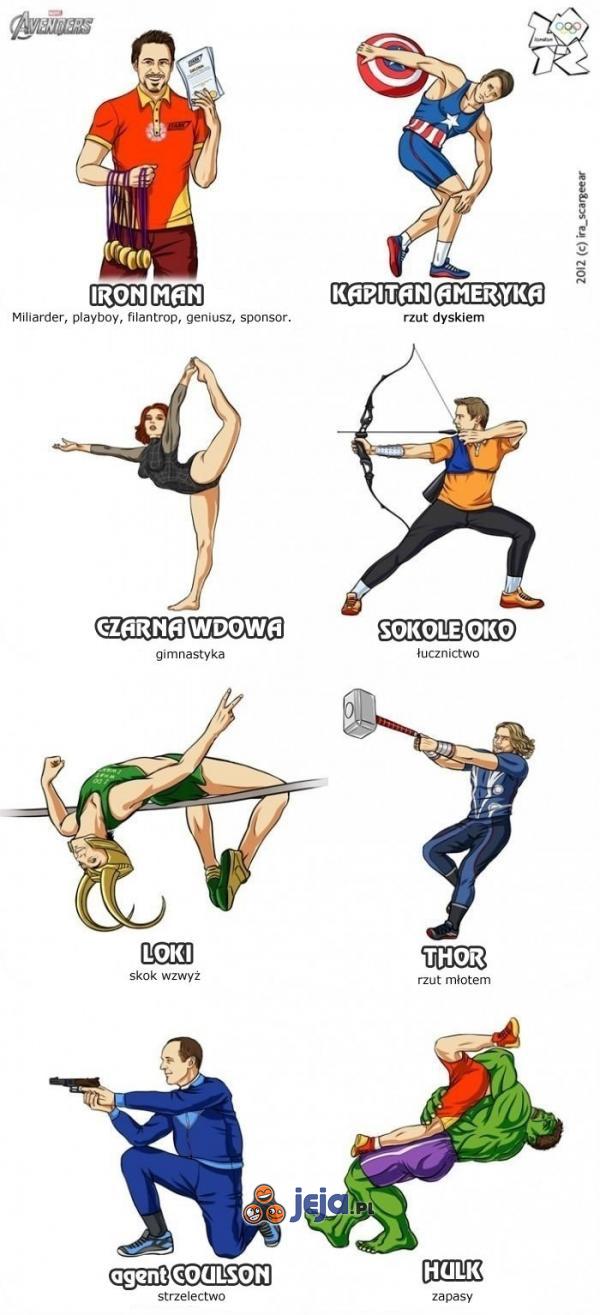 Avengersi na olimpiadzie
