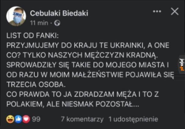 Zdrada to podła rzecz
