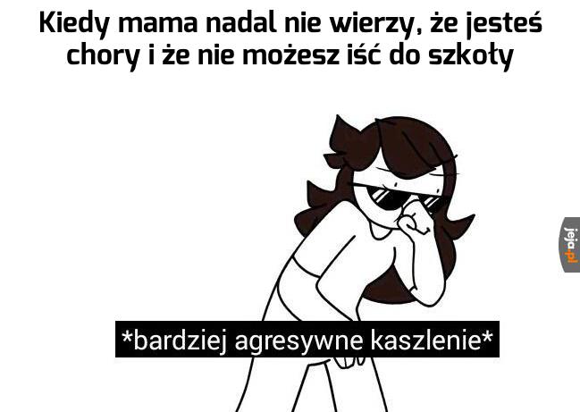 W końcu się przekona