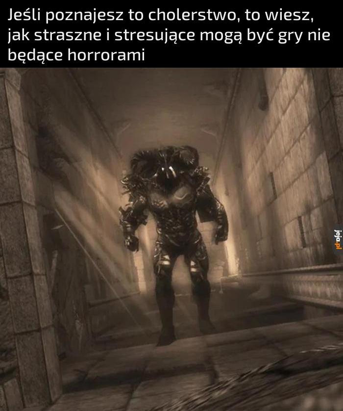 Bardziej mnie przerażał niż dzisiejsze horrory