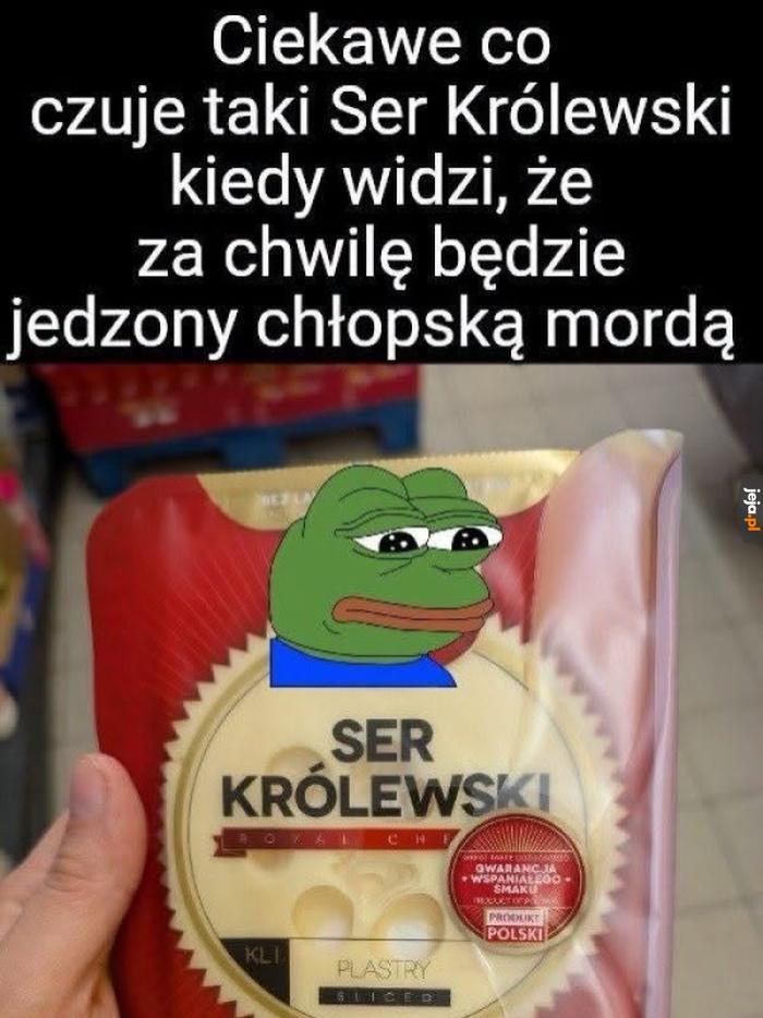Na pewno mu przykro