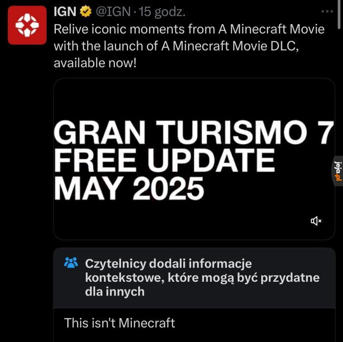 Zmienił się ten Minecraft ostatnio