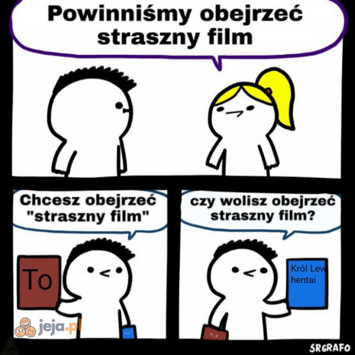 To dopiero musi być straszne
