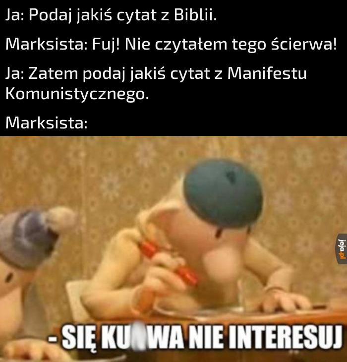 Chodzi o analfabetyzm