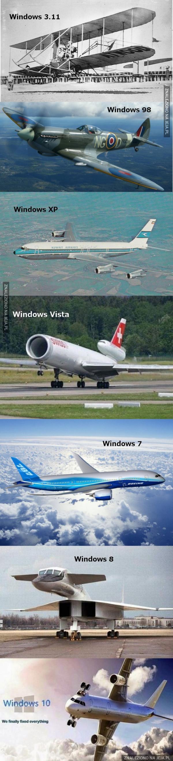 Samoloty Windowsa