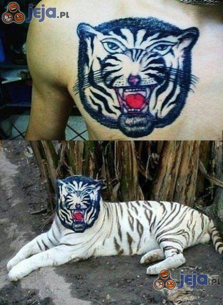 "Bardzo realistyczny" tatuaż