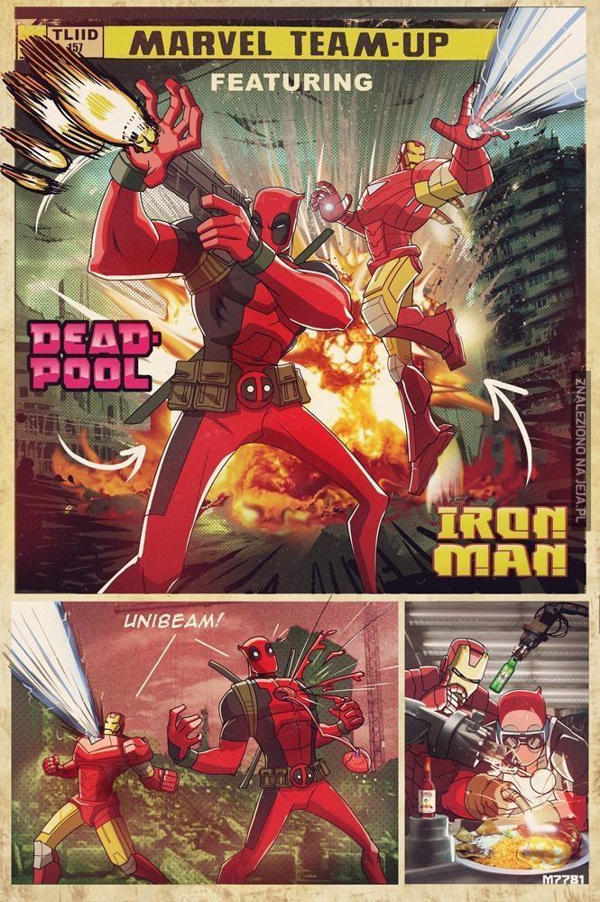 Deadpool i Iron Man bohaterami własnego komiksu