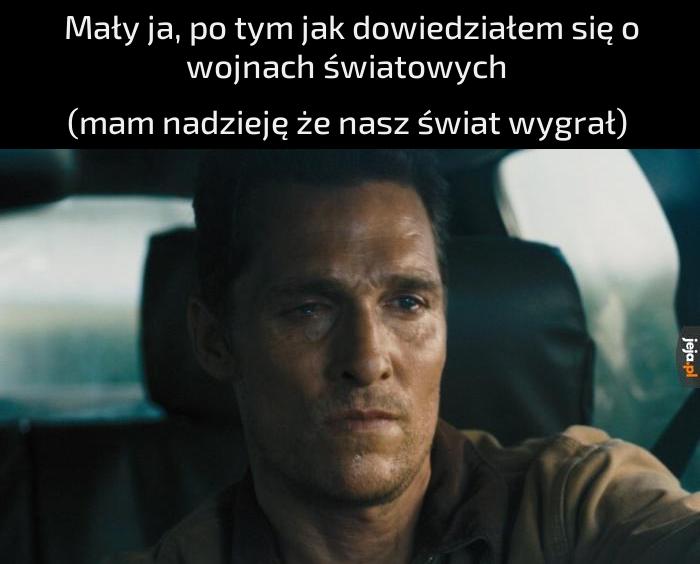 Wyglądałem bardzo staro jak na dziecko