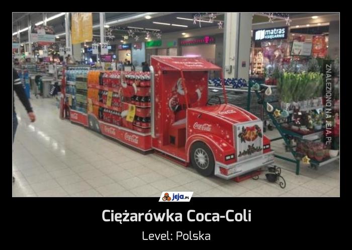 Ciężarówka Coca-Coli