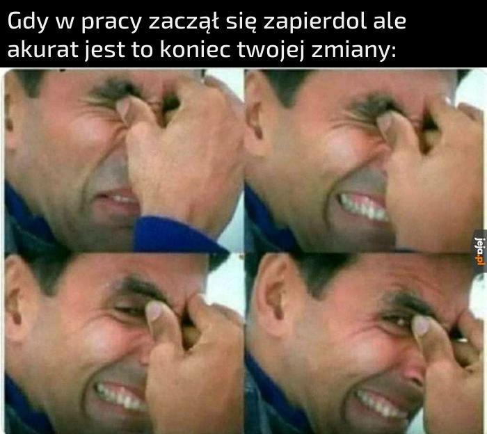 Ojej, jak mi przykro...