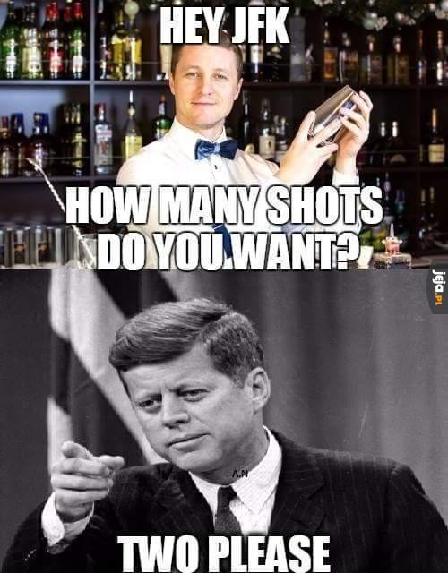 JFK w barze