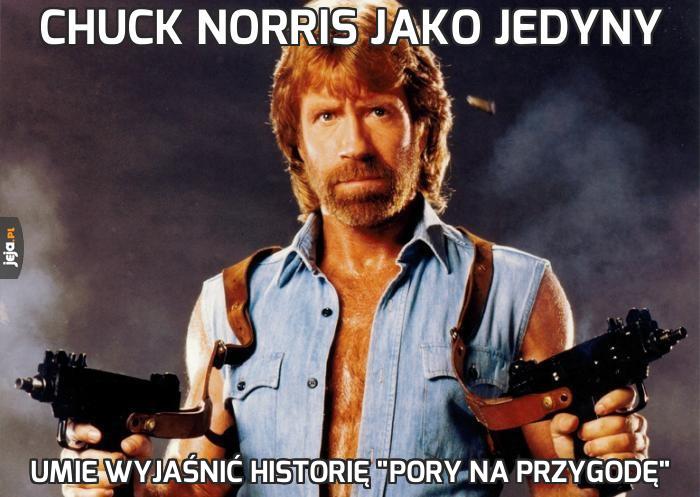 Chuck Norris jako jedyny