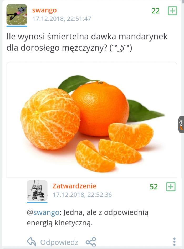 POTĘŻNA MANDARYNKA
