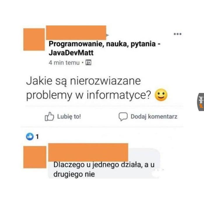 Prawdopodobnie nigdy się nie dowiemy