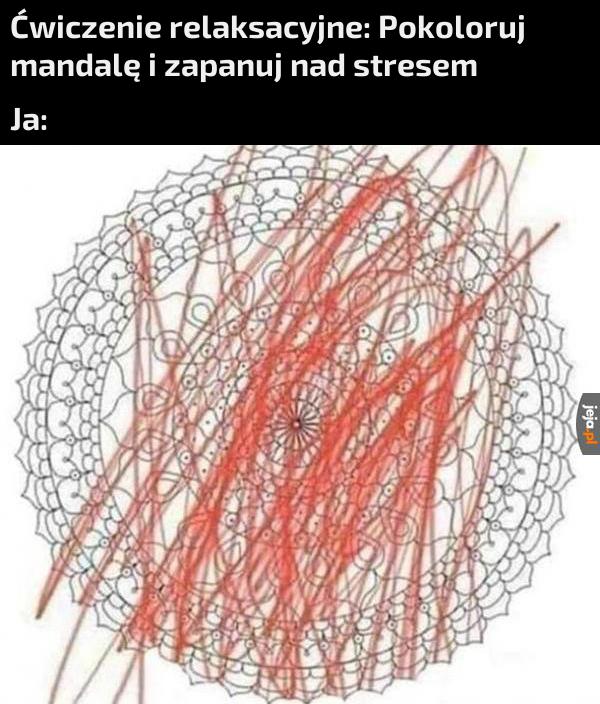 Nie na każdy stres to działa