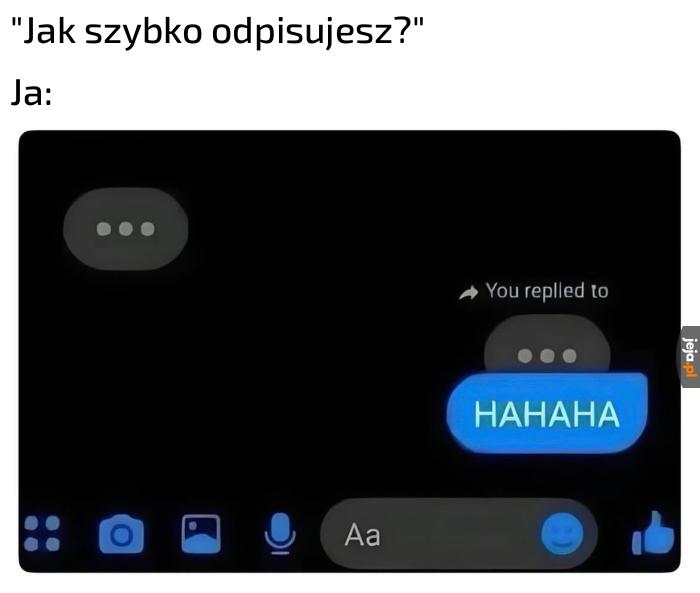Albo nawet szybciej