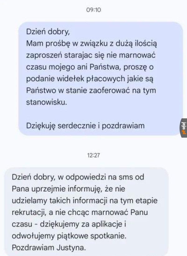 Ale to jest głupie podejście pracodawców