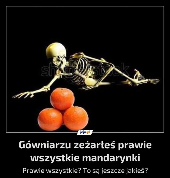 Mandarynki na obrazku wyglądają znajomo...