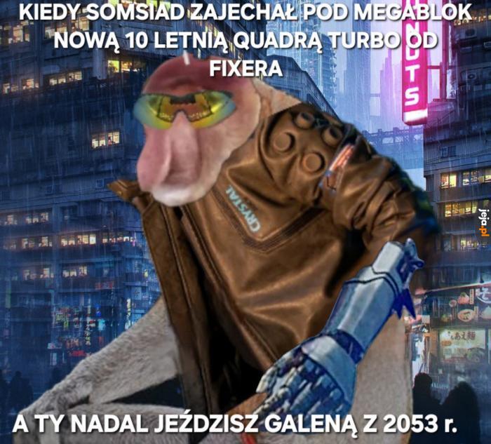 Cyberpunk ojciec