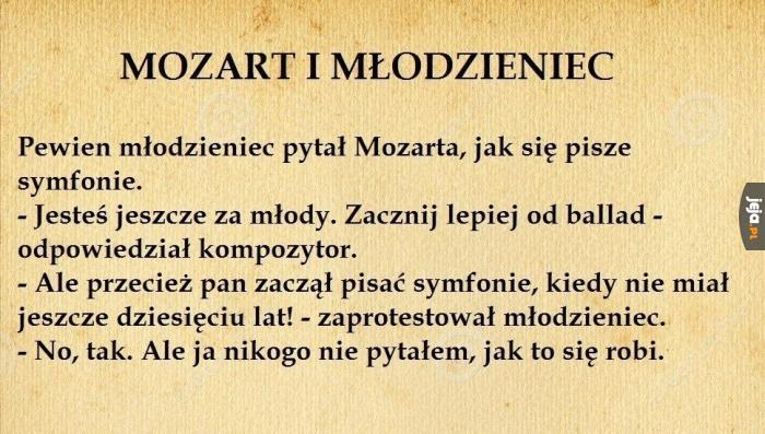 Mozart zaorał