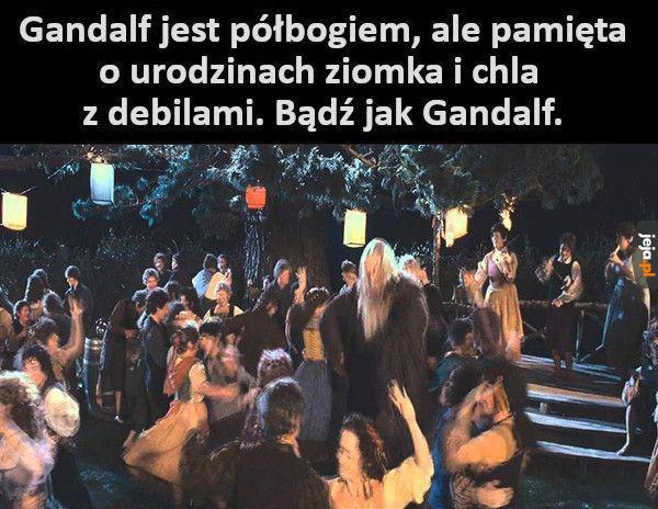 Dobry ziomek Gandalf