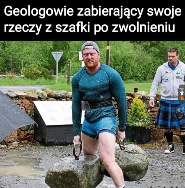 Umięśnieni ci geologowie