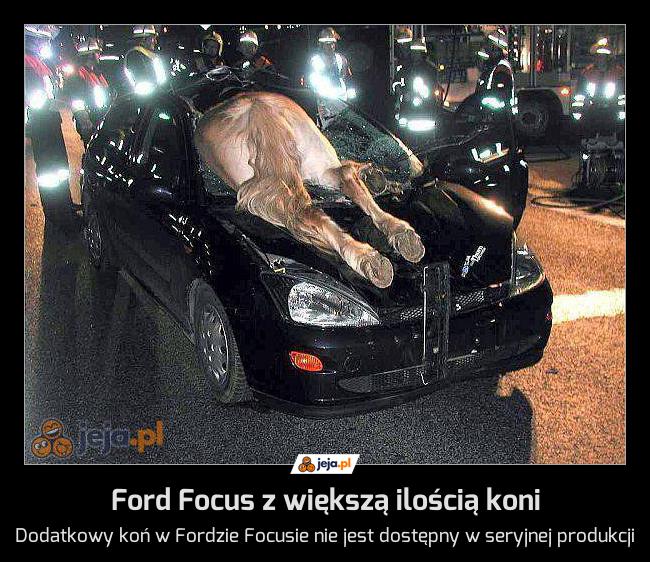 Ford Focus z większą ilością koni