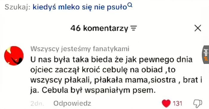 To była dobra psina (w sensie smaczna)