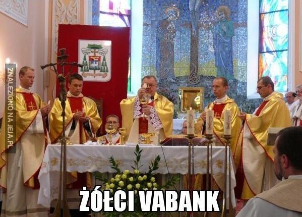 Drużyna żółtych vabank!