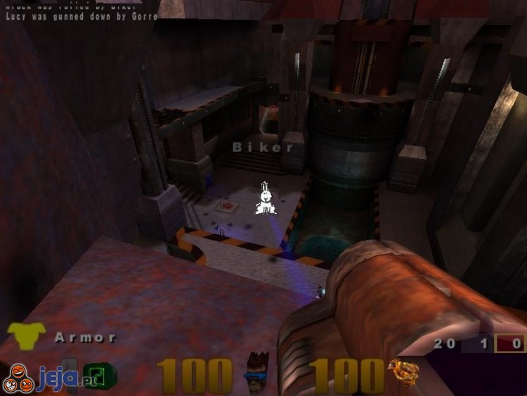 Samobójstwa zajączka: Zajączek i Quake 3 Arena