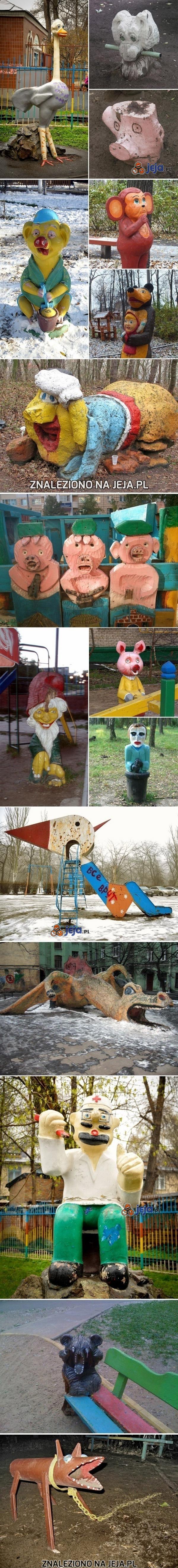 Place zabaw w Rosji